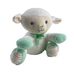 Magic Years Lamb Baby Plush Sitting Stuffed Animal Sheep Security Lovey Gift Toy
